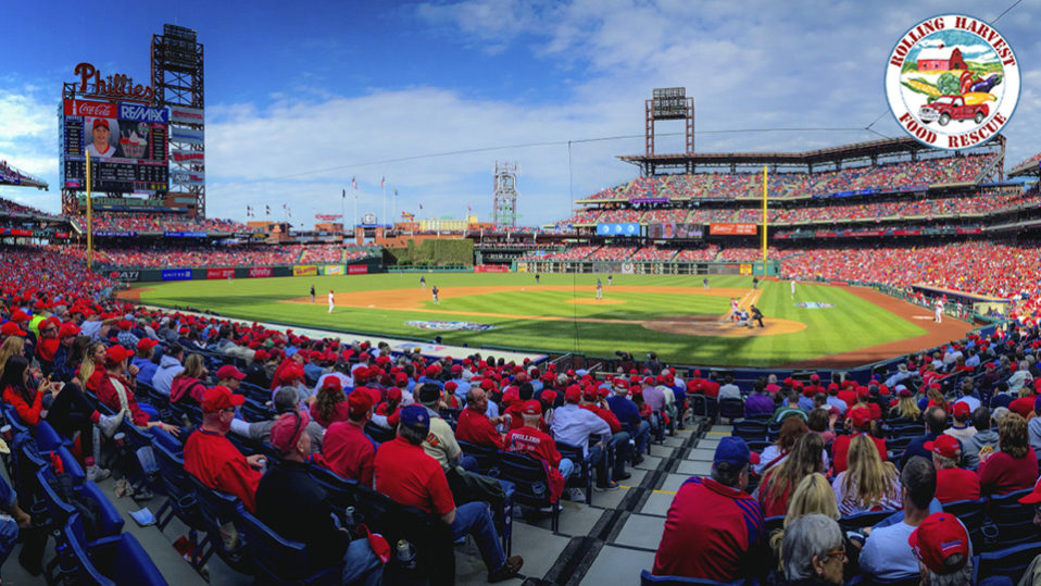 Phillies host San Diego Padres and Rolling Harvest Food Rescue
